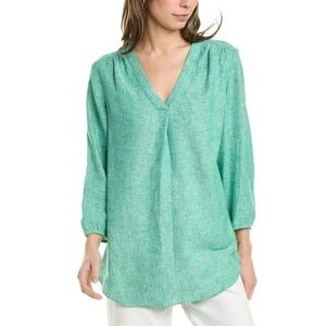 Jones New York Women’s Green Tunic Top Size Large EUC